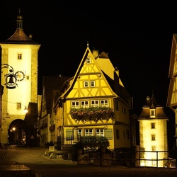 Rothenburg bei Nacht